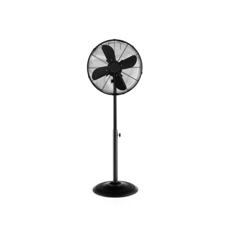 Heavy Duty Metal Oscillating Floor Fan - HappyKidMart