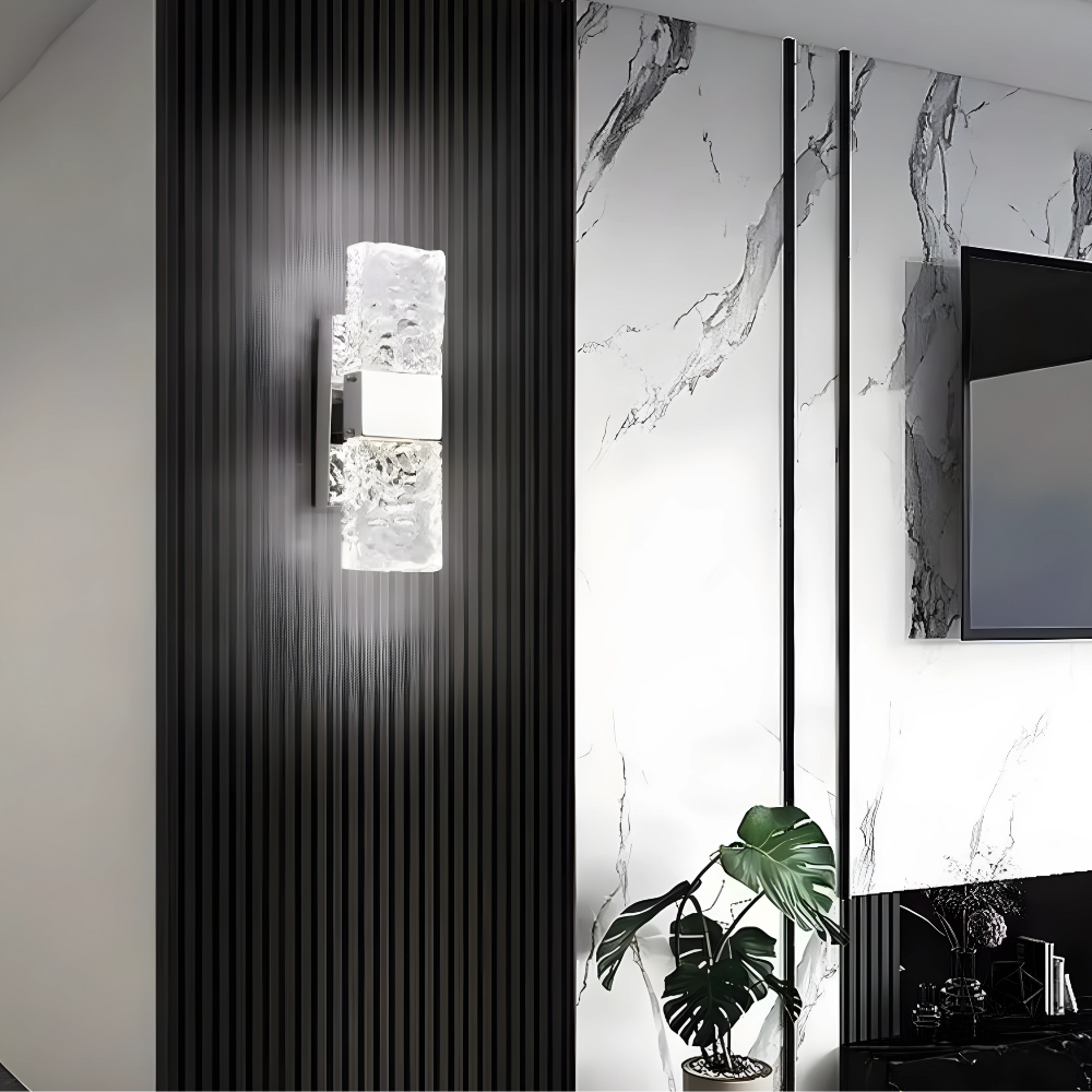 Elegant Glass LED Wall Sconce