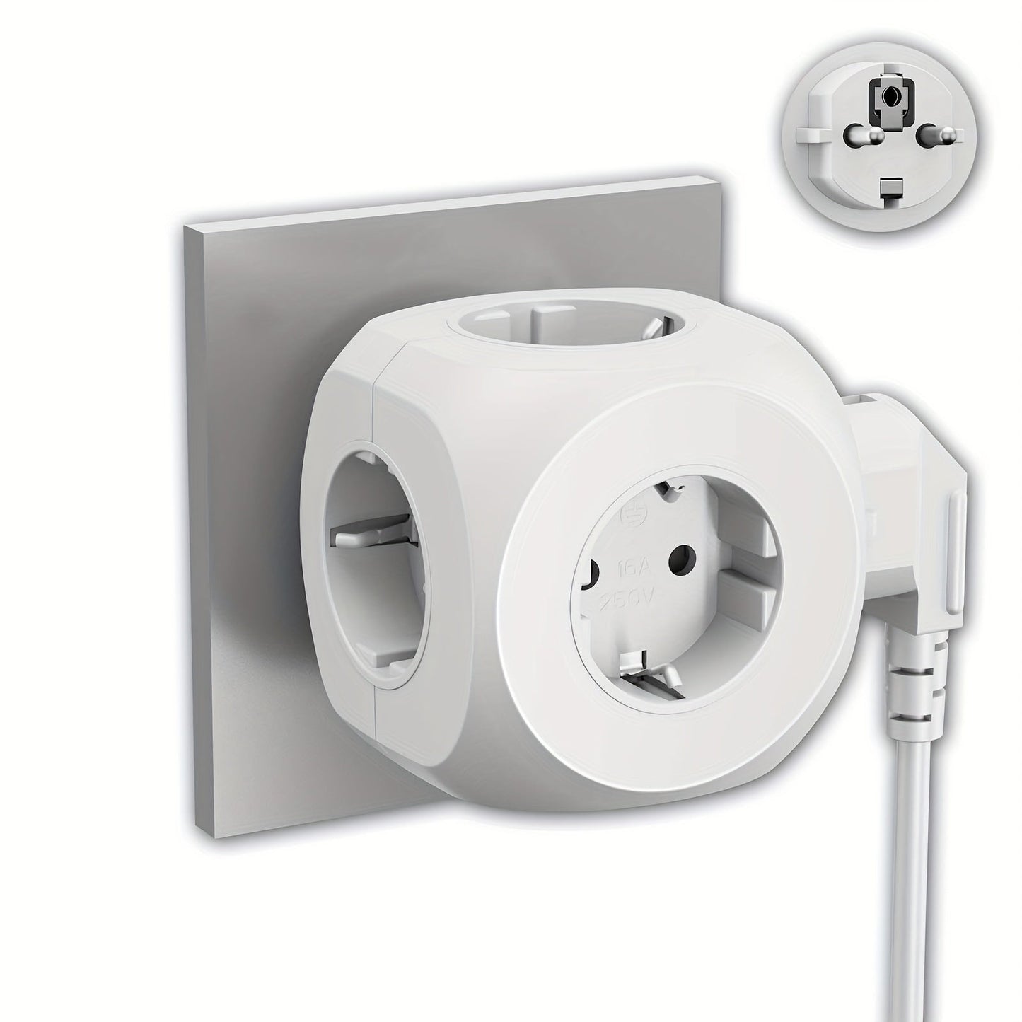 Compact 5-Port USB Power Outlet Extender - HappyKidMart