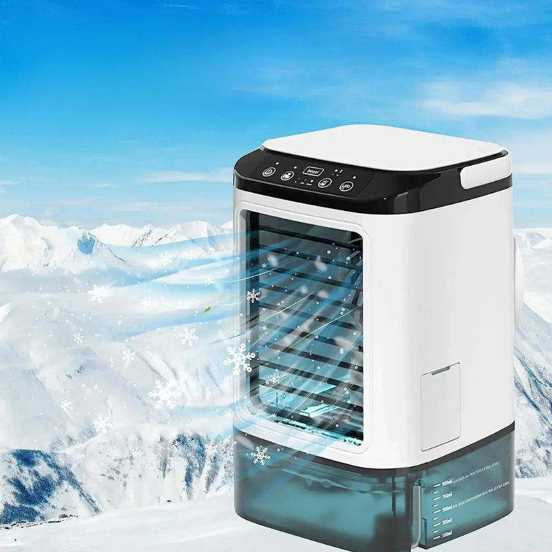 Compact Personal Air Conditioner with 3-Speed Mist Fan - HappyKidMart