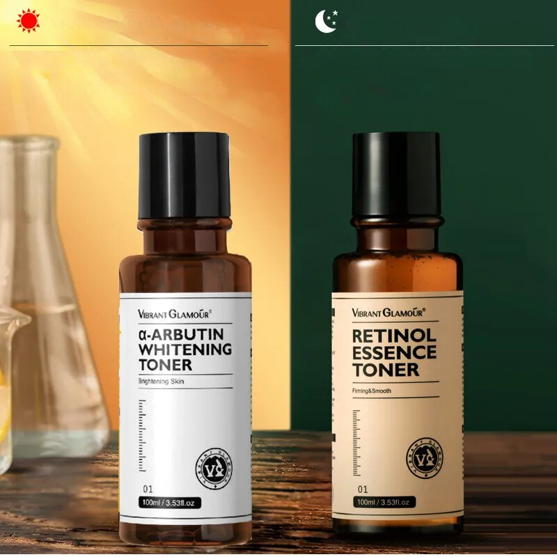 Powerful Anti Aging Skin Toner Set with Arbutin & Retinol - HappyKidMart