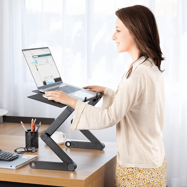 Adjustable Height Laptop Desk Stand - HappyKidMart