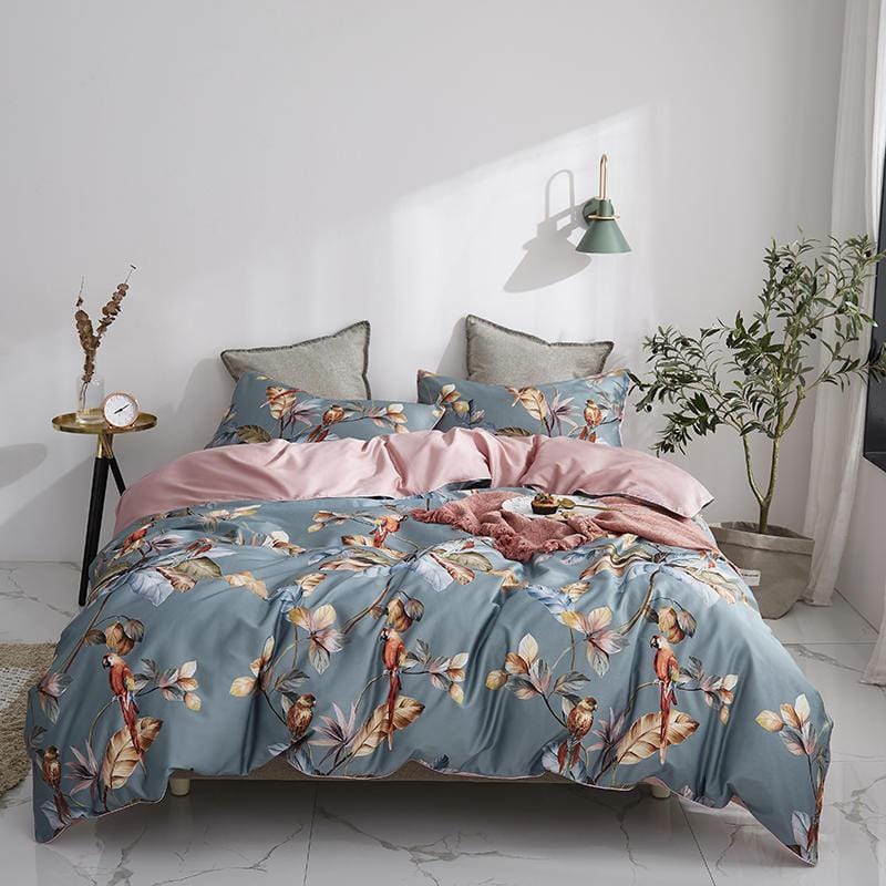Soft Cotton Floral Bedding Set - HappyKidMart