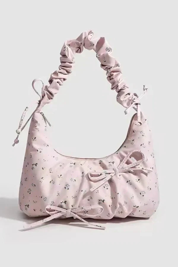 Stylish Boho Tote Bag with Floral Pattern