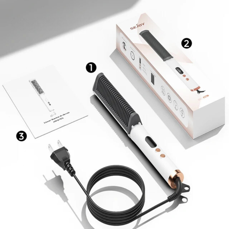 Professional 2-in-1 Ceramic Flat Iron