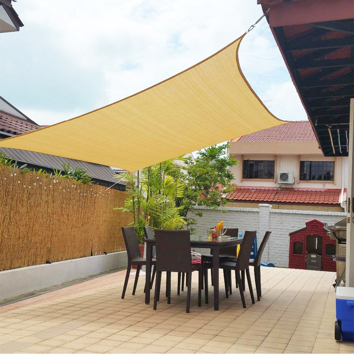 Waterproof Triangle Garden Shade Canopy
