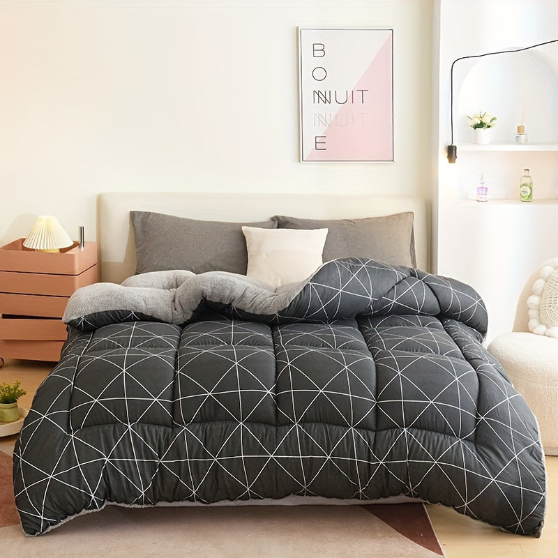 Delicate Flower Print Comforter