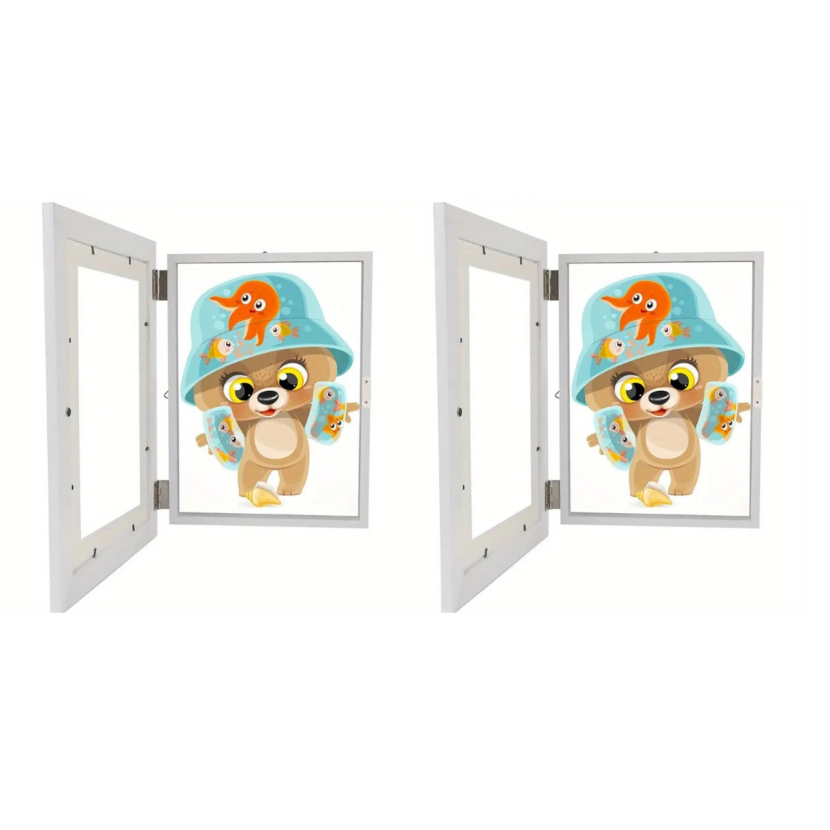 Easy Hang Picture Frame Set with Quick Release