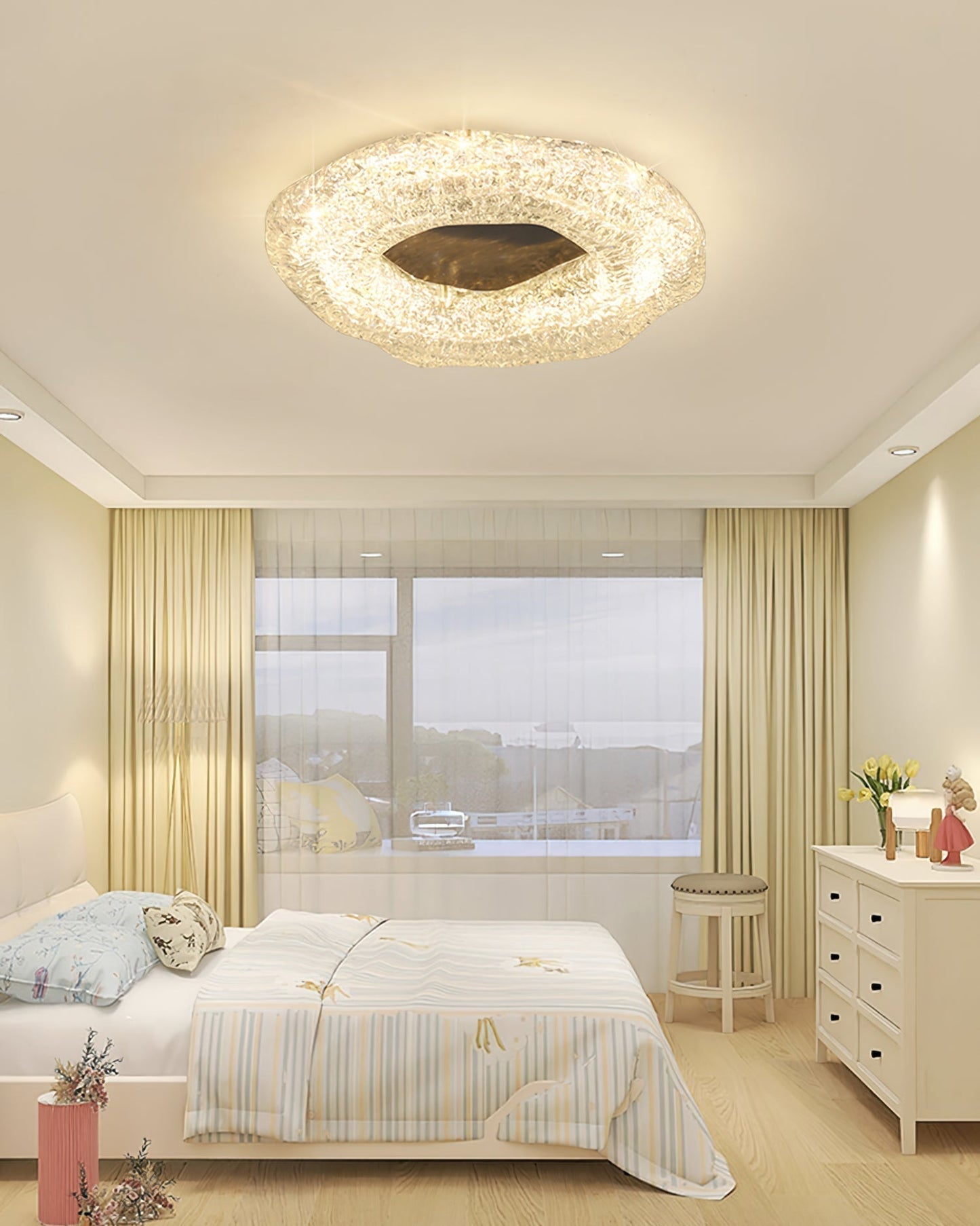 Frosted Glass Pendant Light