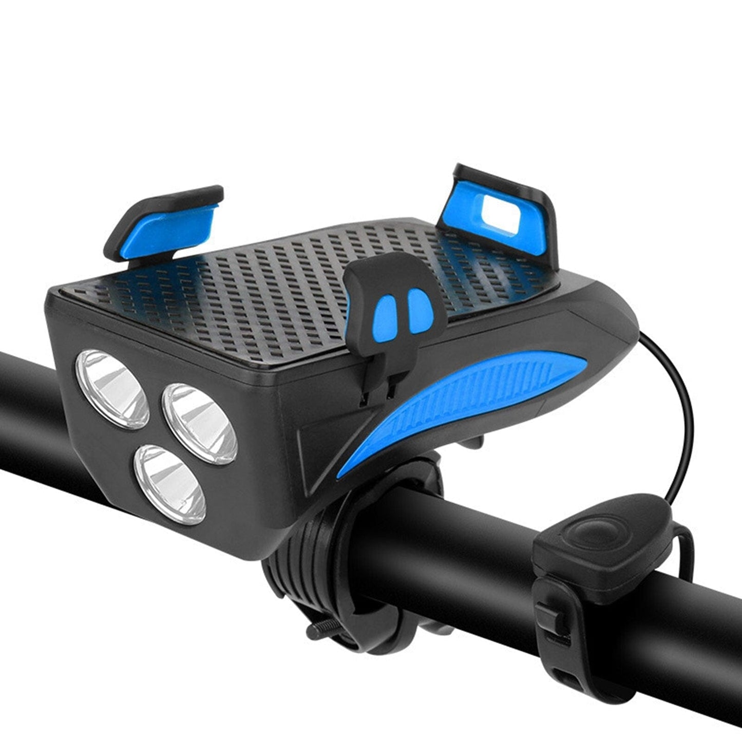 Bright Bicycle Light Kit with Phone Holder