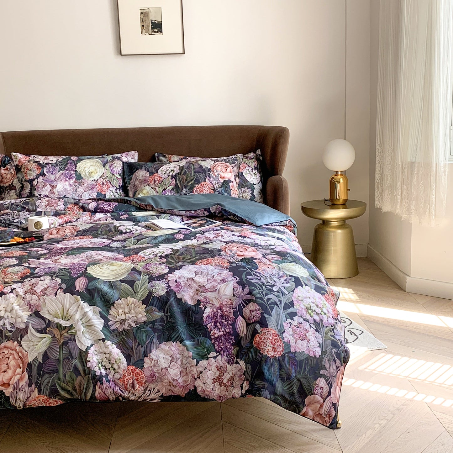 Luxurious Floral Pattern Bedding Set - HappyKidMart