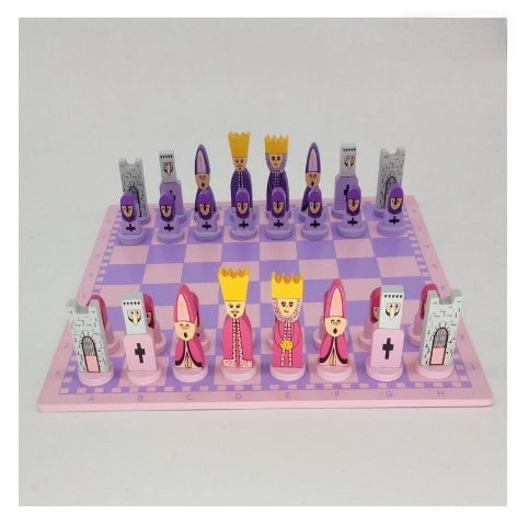 Classic Wooden Chess Board Set for Kids