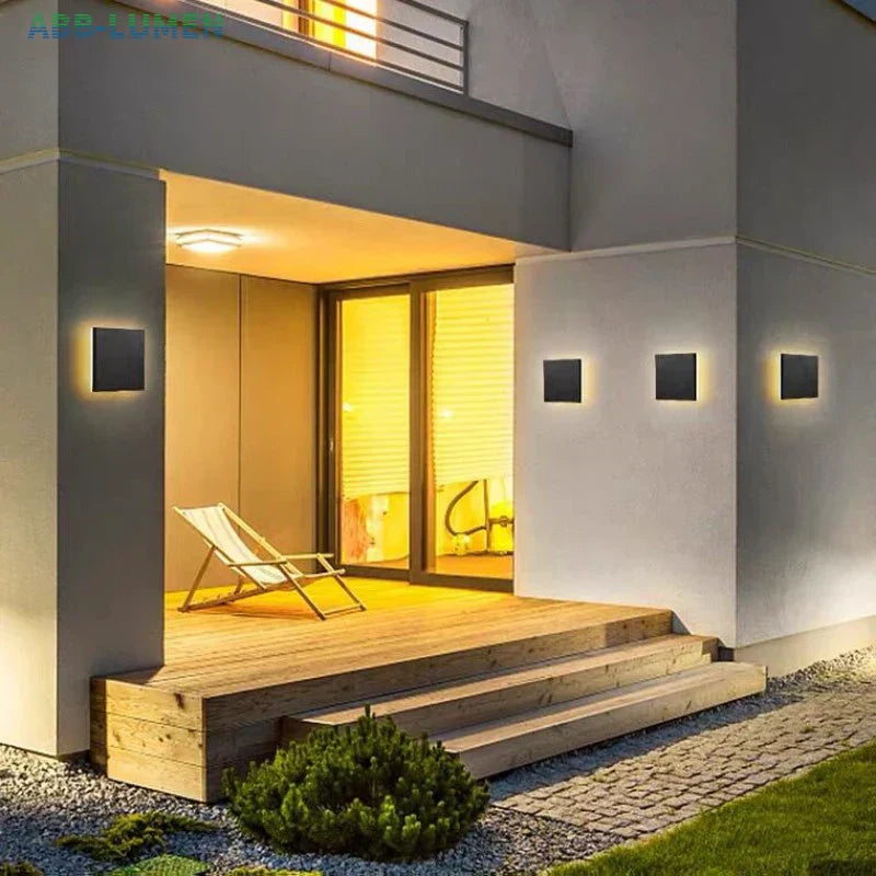 Stylish Outside Diamond LED Wall Lamp