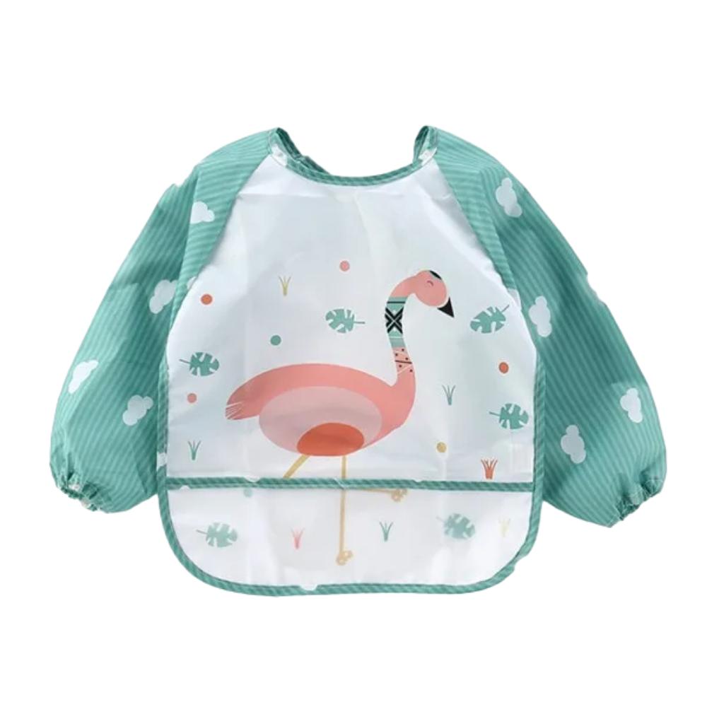 Baby Waterproof Long Sleeve Feeding Bib