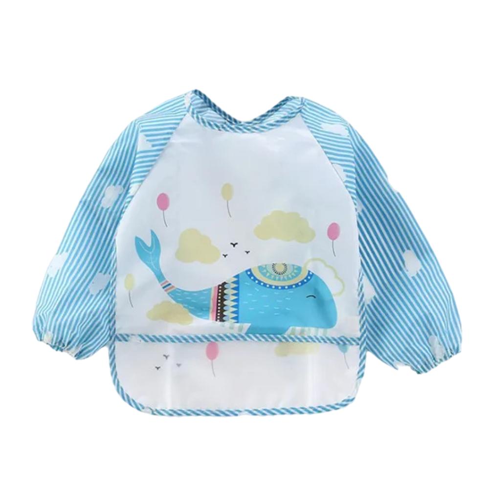 Baby Waterproof Long Sleeve Feeding Bib