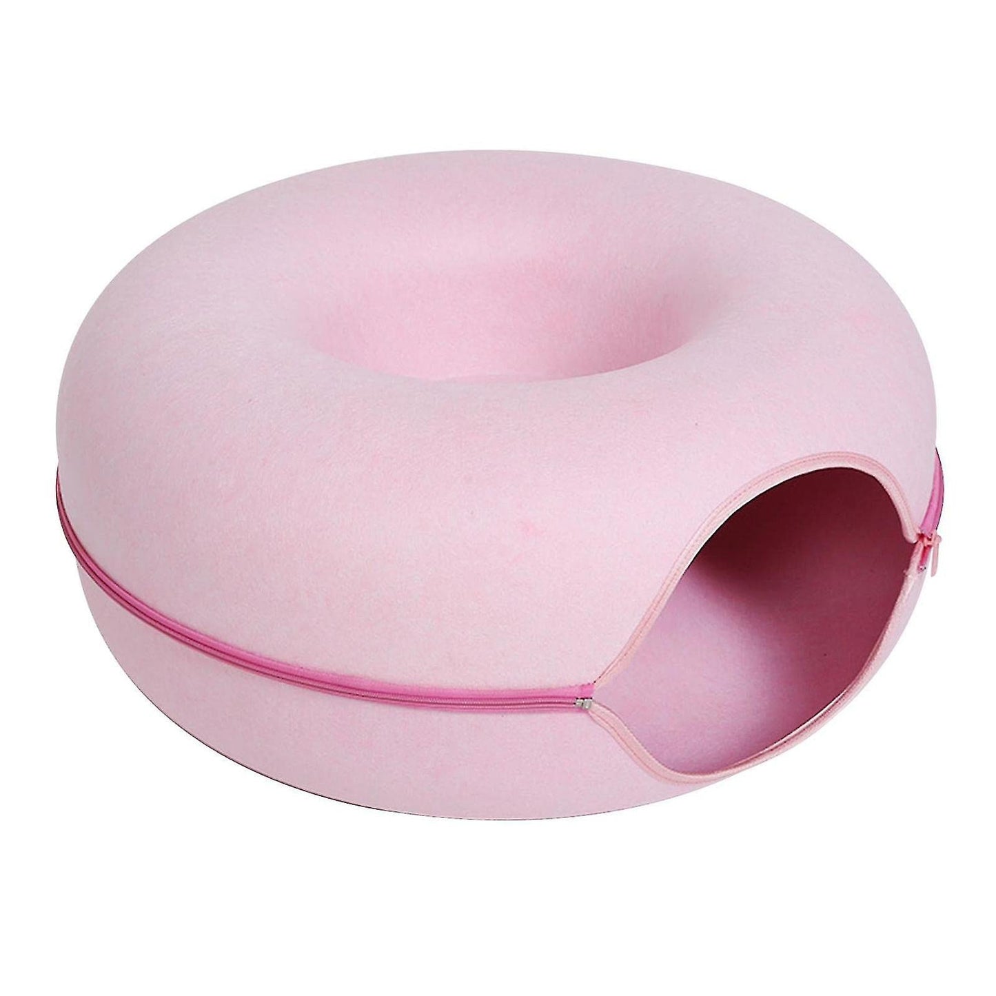 Cozy Pet Donut Bed | Soft Plush Dog Mattress