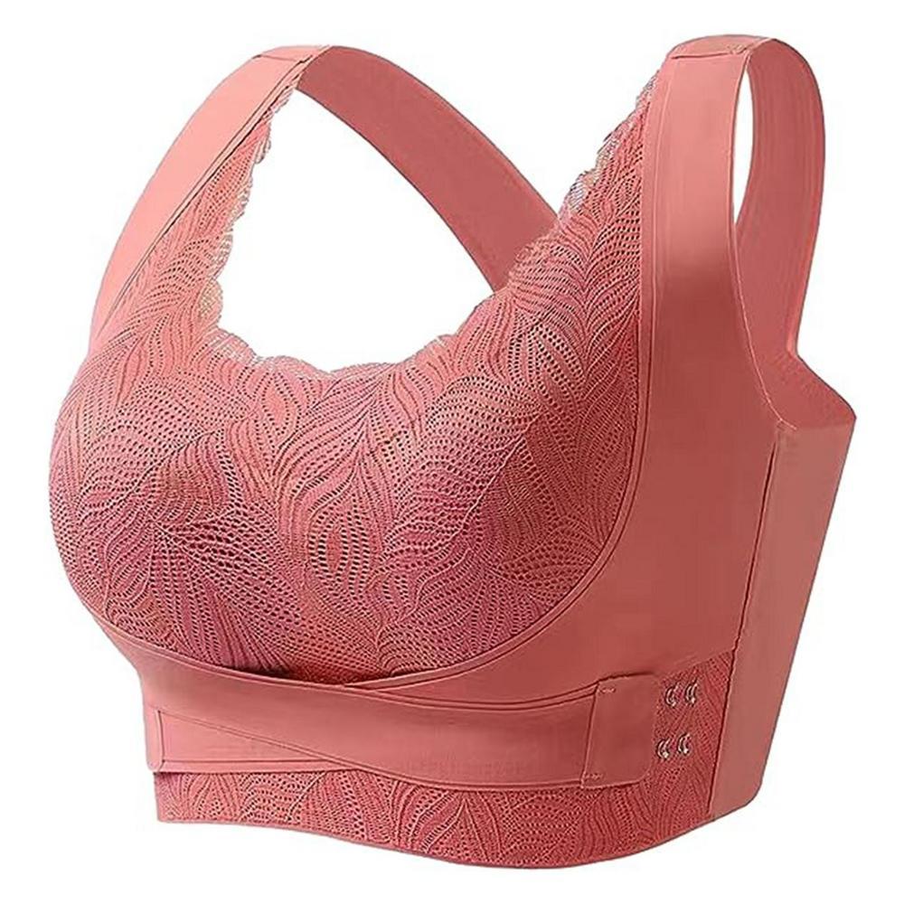 Comfortable Sports Bra | Leaf Print Design