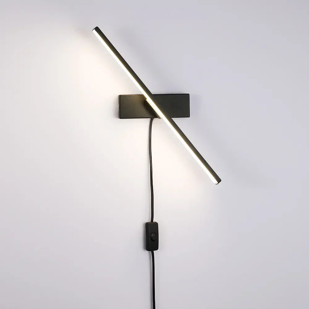 Slim LED Plug-In Wall Lamp