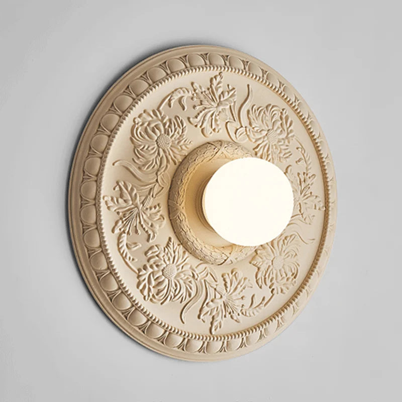 Classic Decorative Ceiling Light | Floral Design