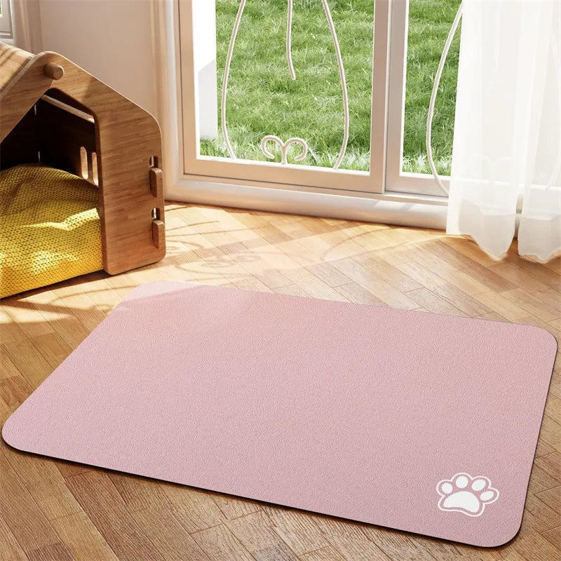 Waterproof Pet Feeding Mat | Easy-Clean Floor Protector