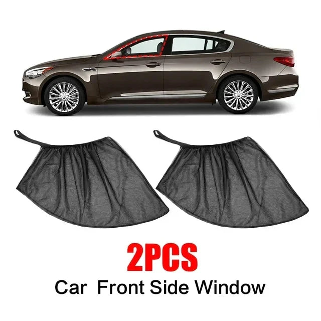 Sunscreen Car Window Visor | UV Block Mesh Shades