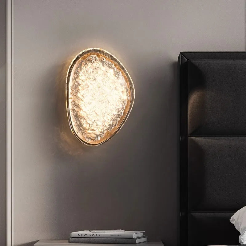 Luxurious Crystal Glass LED Sconce