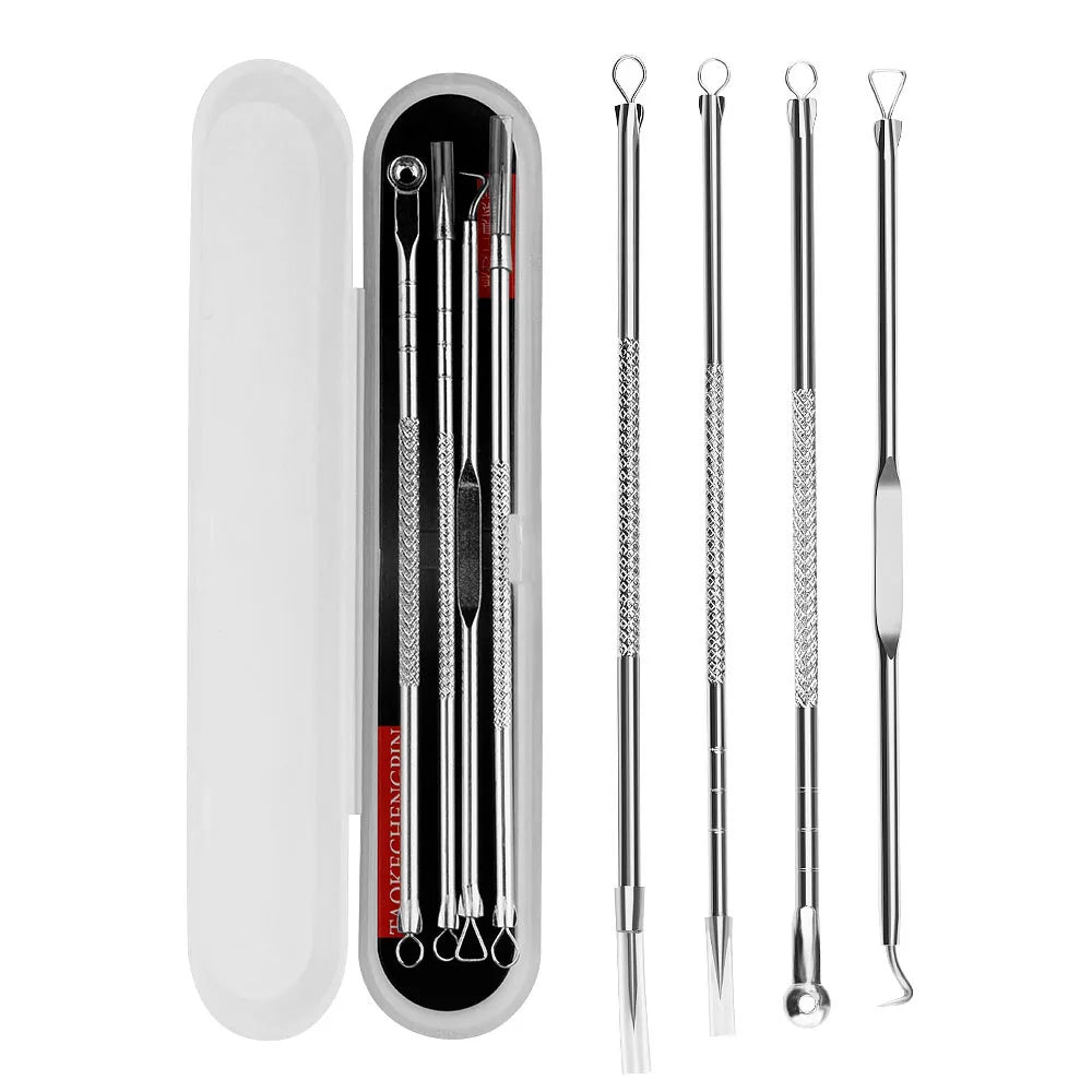 Premium Facial Care Kit with Stainless Steel Tools - HappyKidMart