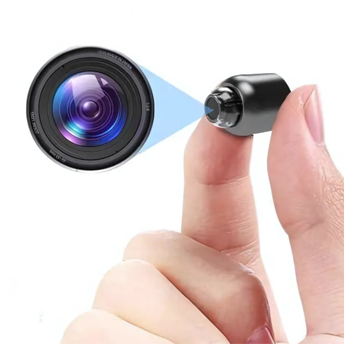 Compact Wireless Home Camera with HD Night Vision - HappyKidMart
