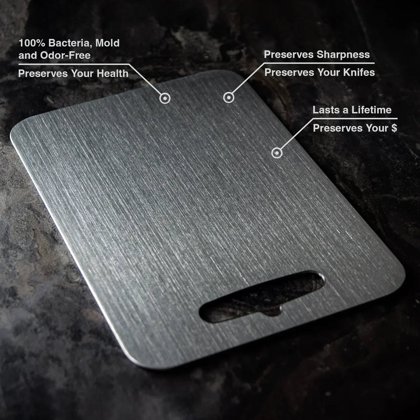 Durable Stainless Steel Cutting Board | Safe Kitchen Chopping Surface