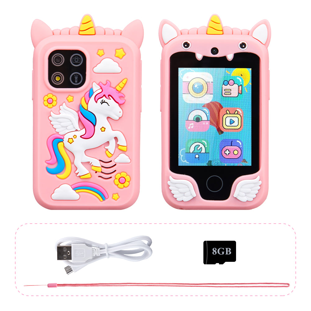 Unicorn Smart Phone Toy - Camera Toy - Educational Toy for kids