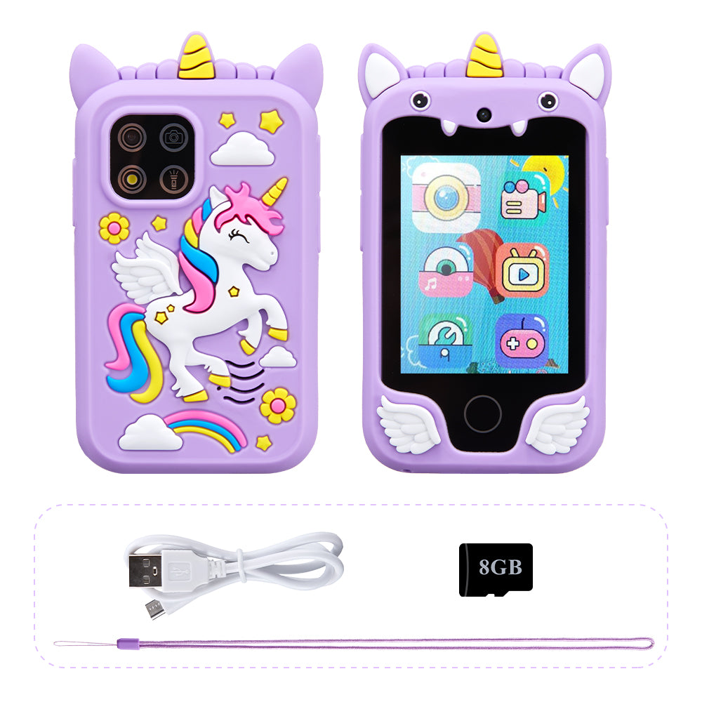 Unicorn Smart Phone Toy - Camera Toy - Educational Toy for kids