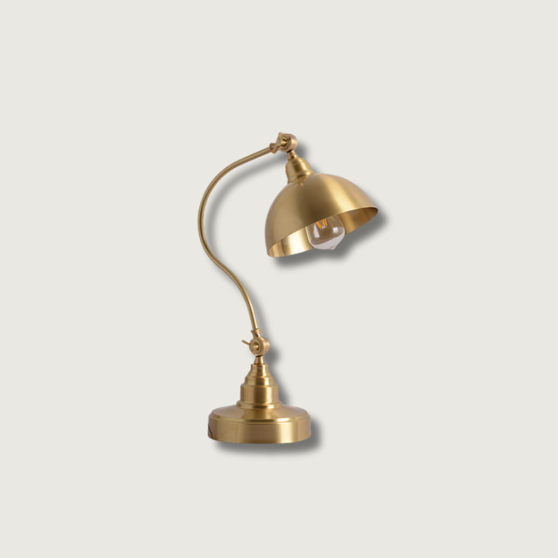Metal Desk Lamp with Adjustable Shade - HappyKidMart