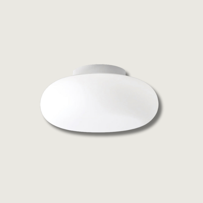 Stylish White LED Overhead Light Fixture - HappyKidMart