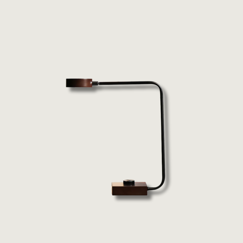 Stylish Desk Lamp | Adjustable Silver Base - HappyKidMart