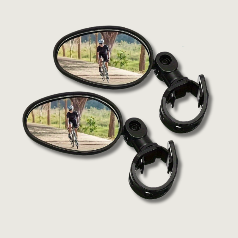 Clear Bike Rear View Mirrors Set of 2 - HappyKidMart