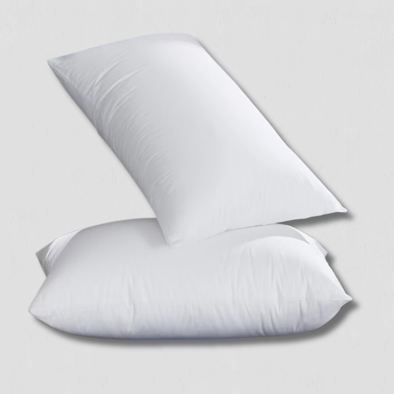 Soft Comfortable Bed Pillows | Set of 2 Allergy Friendly - HappyKidMart