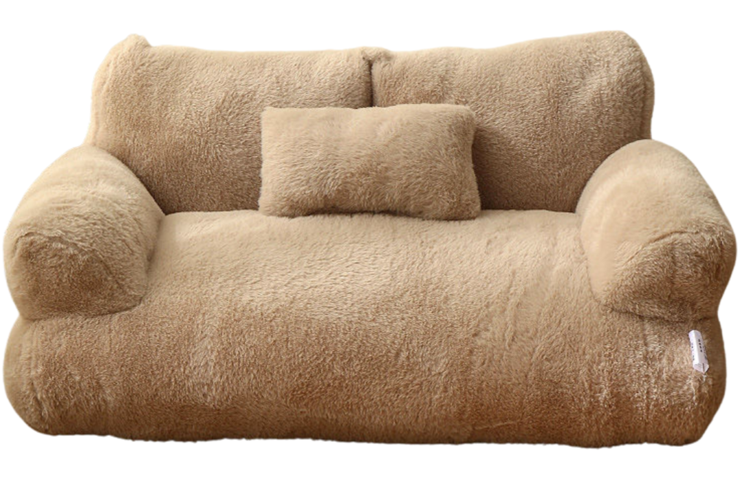 Cozy Pet Fleece Bed | Soft Dog & Cat Sleeper