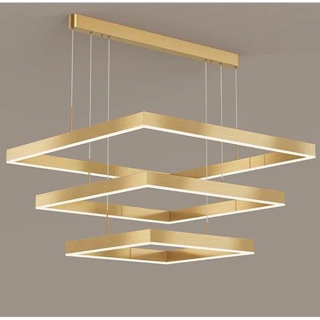 Luxury LED Square Chandelier Lighting