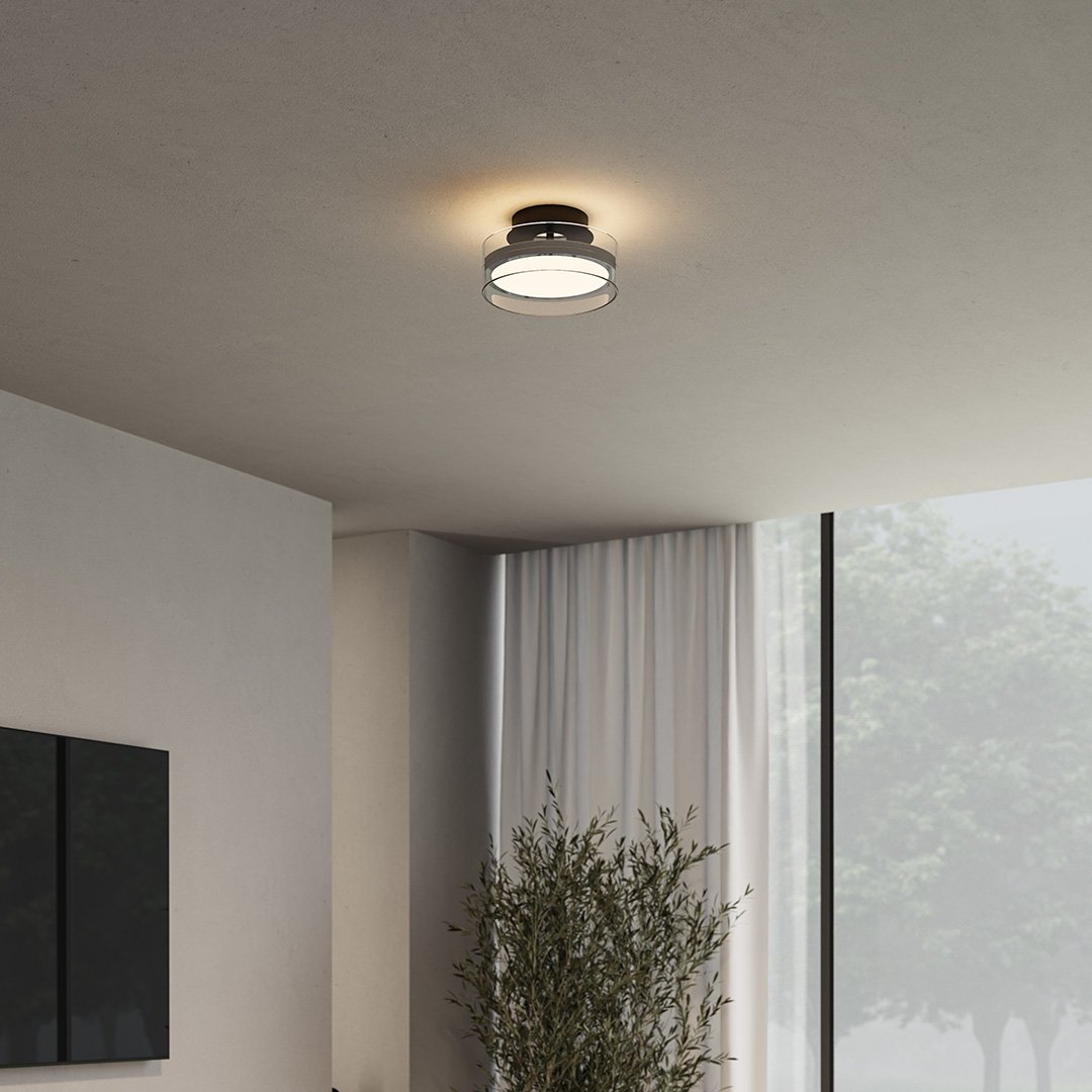 Stylish Glass LED Ceiling Lamp - HappyKidMart