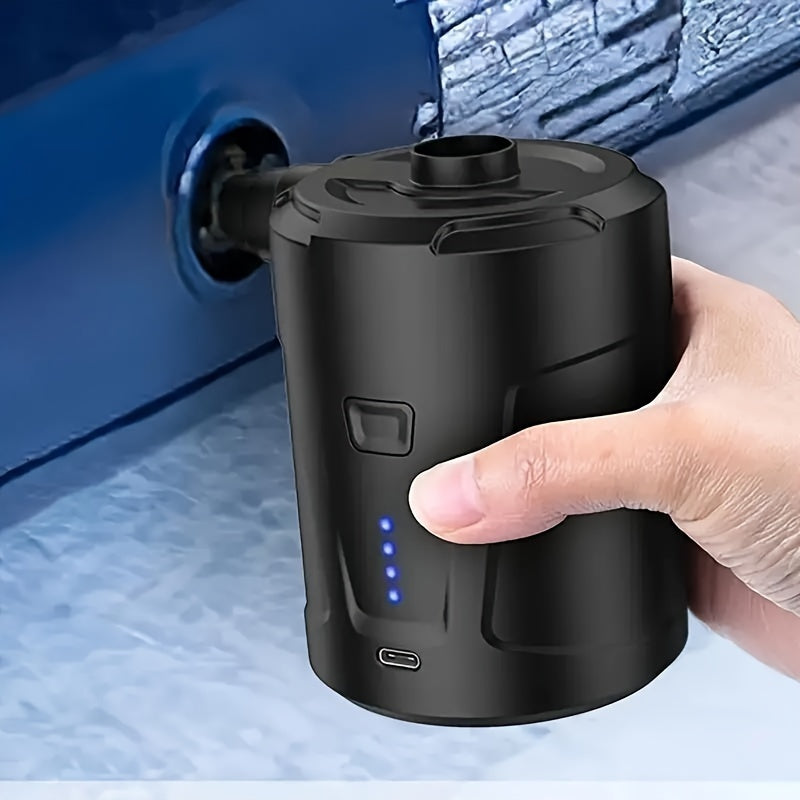 Compact USB Rechargeable Air Compressor - HappyKidMart