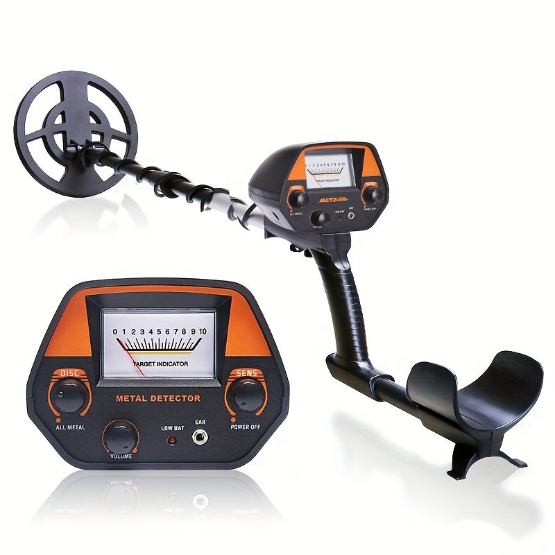 Compact Treasure Hunter Metal Detector With LCD Screen