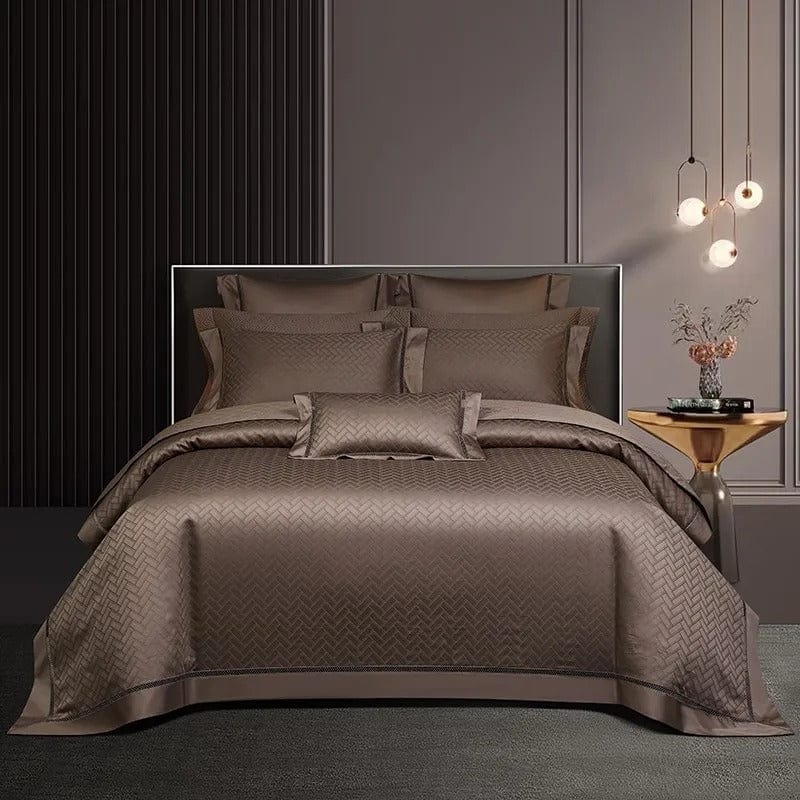 Luxurious Chevron Pattern Bedding Set - HappyKidMart