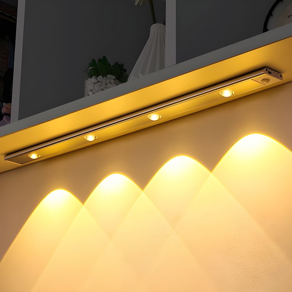 Bright LED Kitchen Counter Light with Motion Sensor and USB