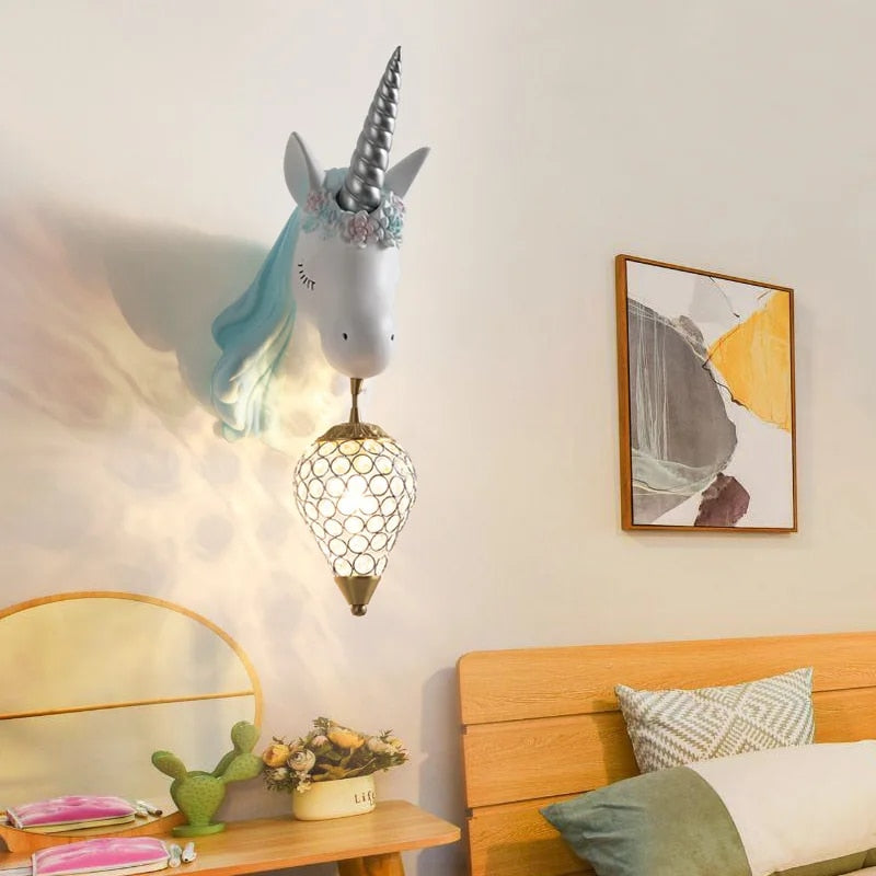 Colorful Globe Pendant Lamp | Sparkling Crystal Design