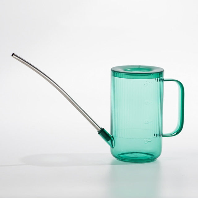 Stylish Glass Watering Can With Long Nozzle