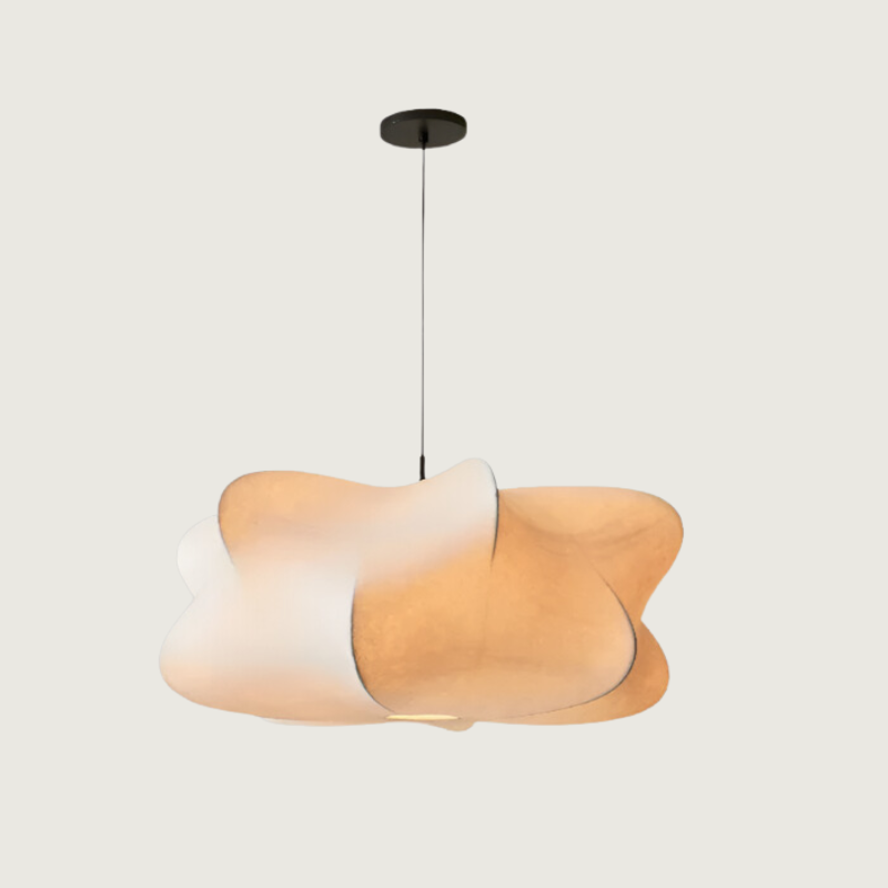Elegant Silk Drop Pendant Lamp - HappyKidMart