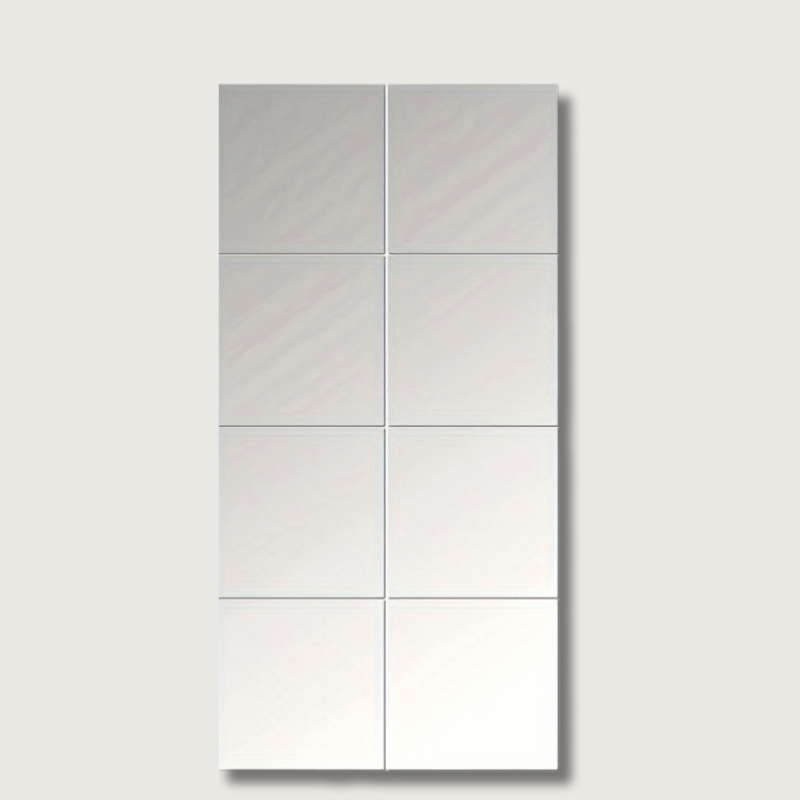 Stylish Wall Mirror Stickers | Easy Peel Square Tiles - HappyKidMart