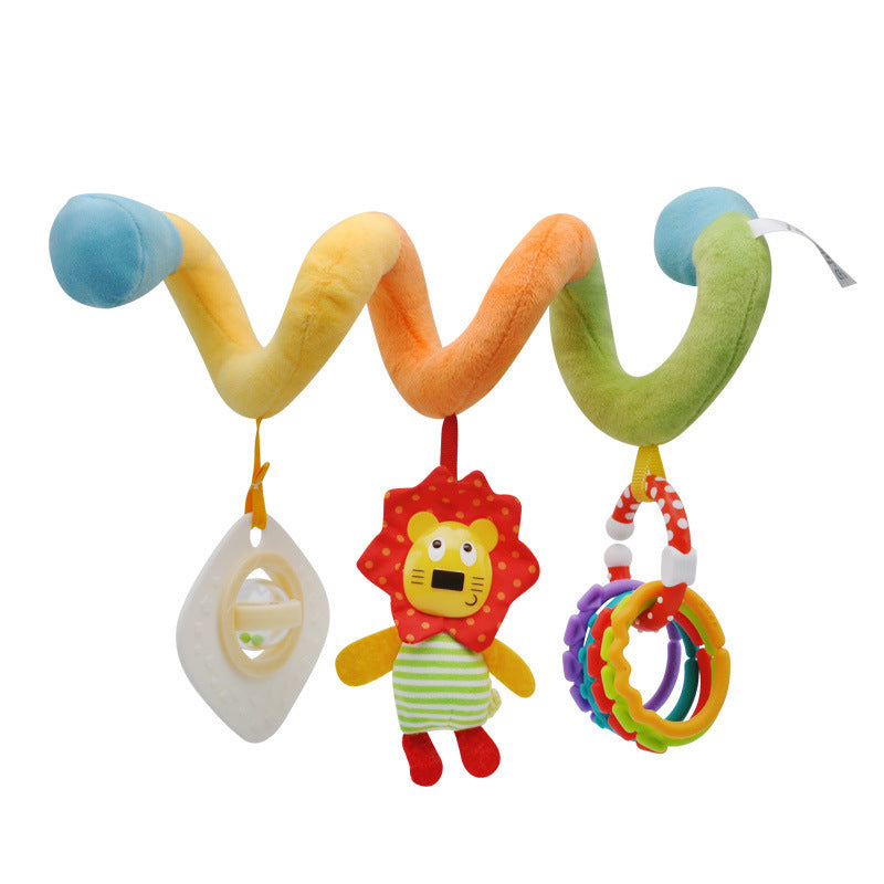 Baby Spiral Rattles - Pram Toy - Hanging Toy