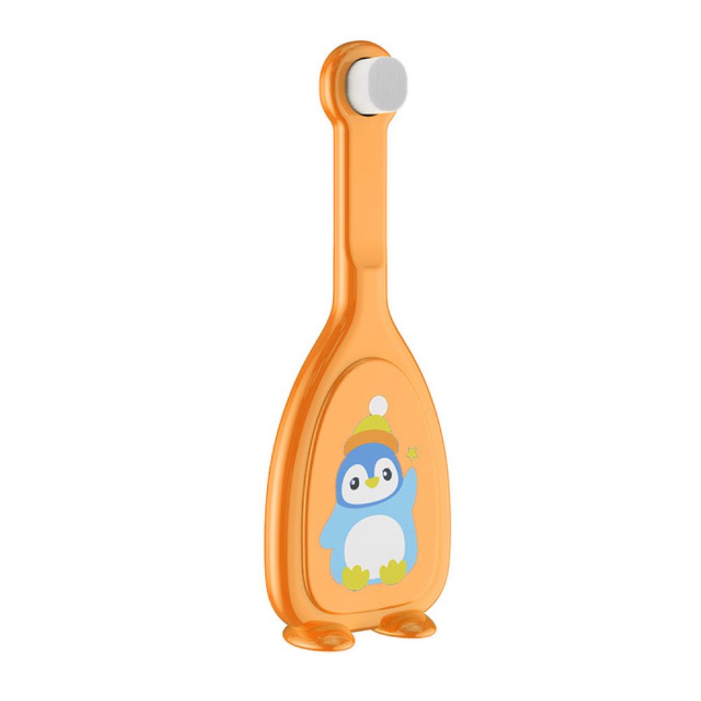 Baby Cartoon Mouth Brush-U-Shaped Toothbrush