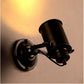Modern Black Metal Wall Light | Adjustable Arm Sconce - HappyKidMart